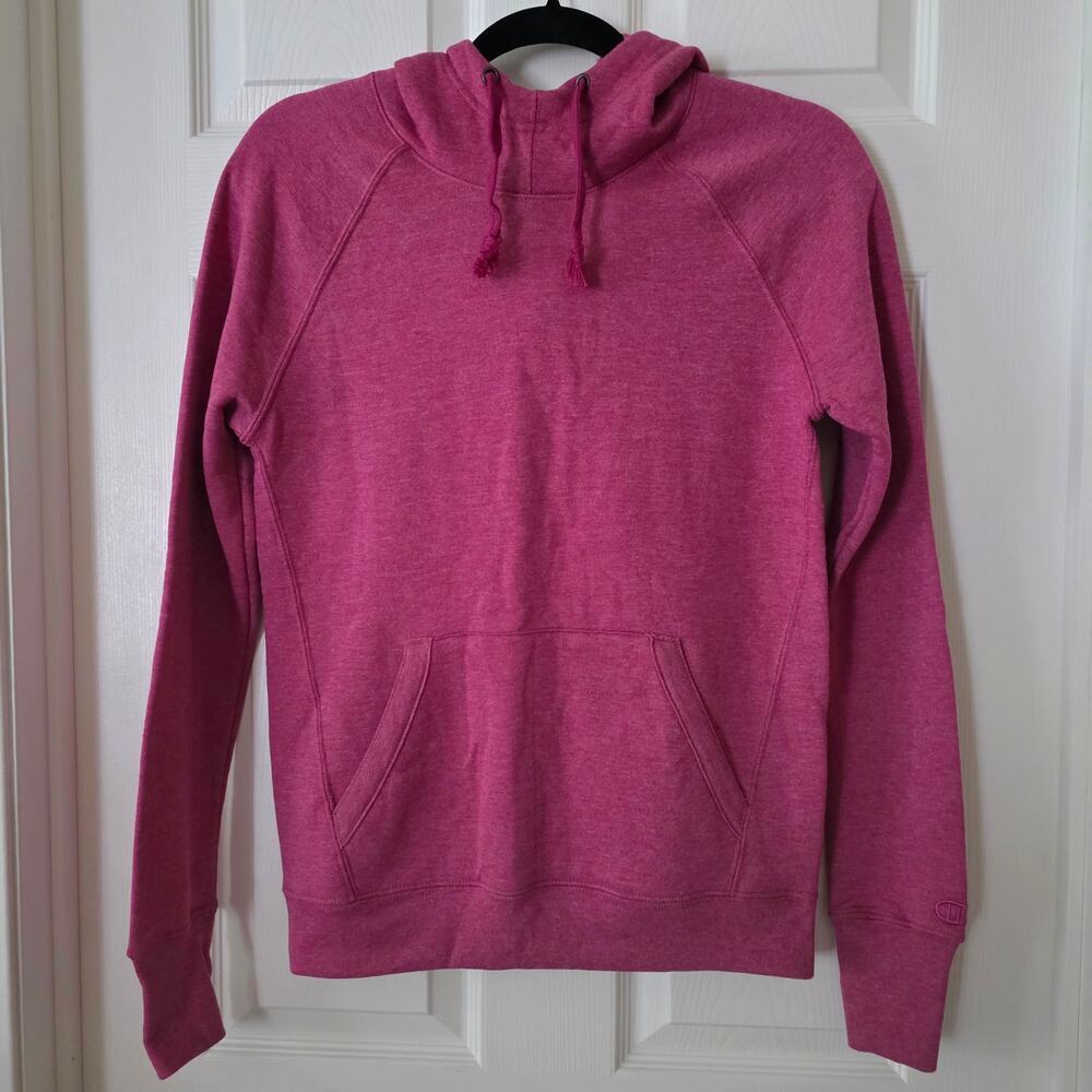 Champion Heather Pink Hoodie Sweatshirt Size Small